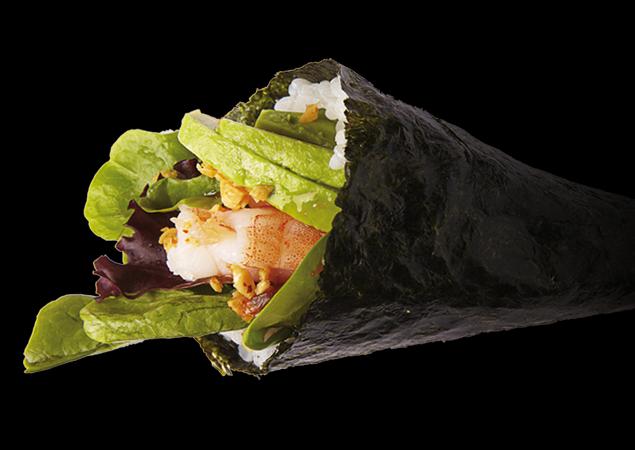 Temaki Crevette thaï