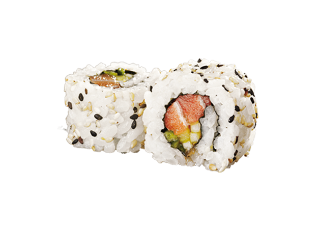 California saumon spicy concombre