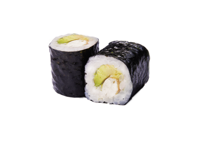 Maki crevette avocat