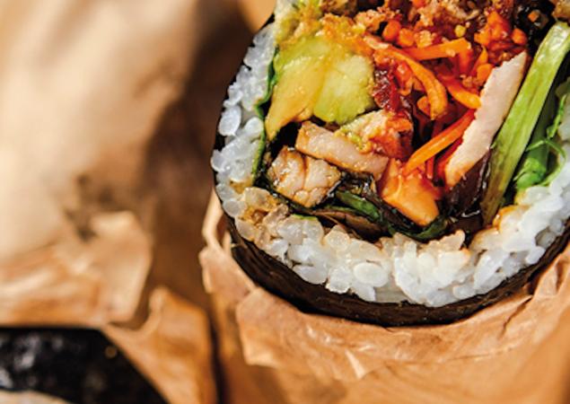 Sushi Burrito Poulet
